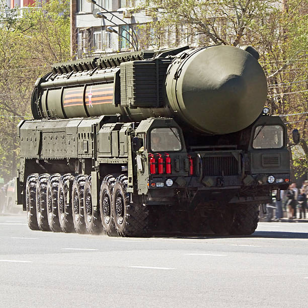istock Russian nuclear missile Yars, Moscow, Russia 472903994