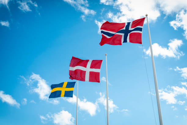 istock National flags of the Scandinavian countries 472905710