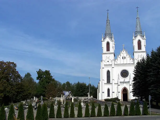 Church in Boleslaw (Poland)