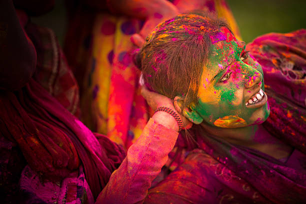 istock Incredible colors of Holi 472920606
