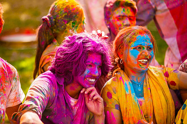 istock Celebrating Holi Festival India 472920632