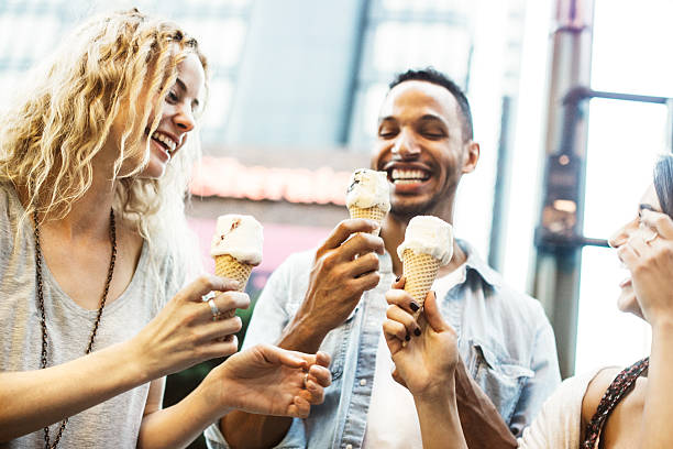istock Friends Eating Ice Cream Downtown L.A. 472924128