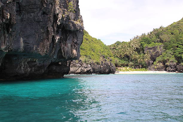 istock bay at tropical island 472924792