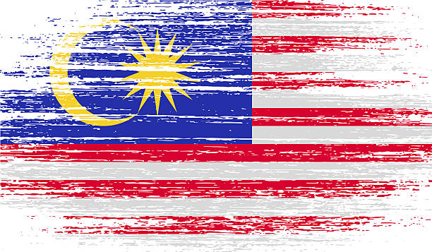 istock Flag of Malaysia with old texture. 472927388