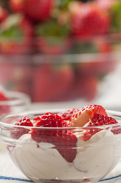 istock Strawberries and cream series 01 472928121