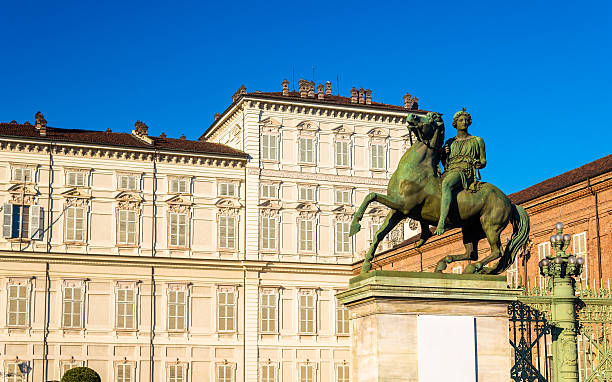istock Statue of Dioscuri in Turin - Italy 472930354