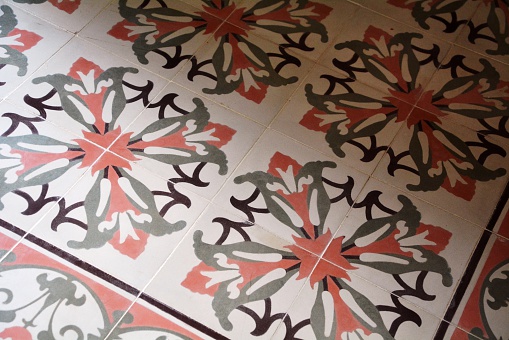 Beautiful floor tiles