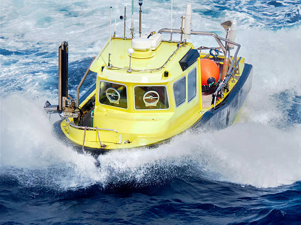 istock Seismic workboat offshore in Gulf of Mexico 472936366