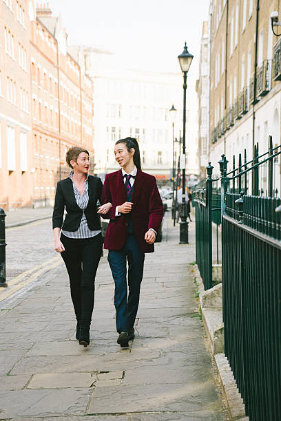 istock Couple Walking Through The City 472952426