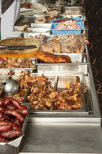 istock Sidewalk Kitchen in Chinatown, Bangkok Getting Ready for Lunch. 472953378