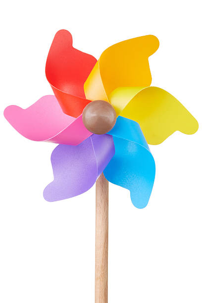 istock Pinwheel, colorful toy 472958612