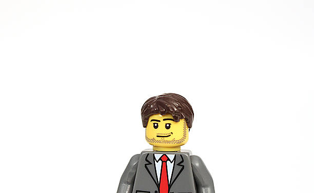 minifigure человек - figurine small plastic businessman стоковые фото и изображения