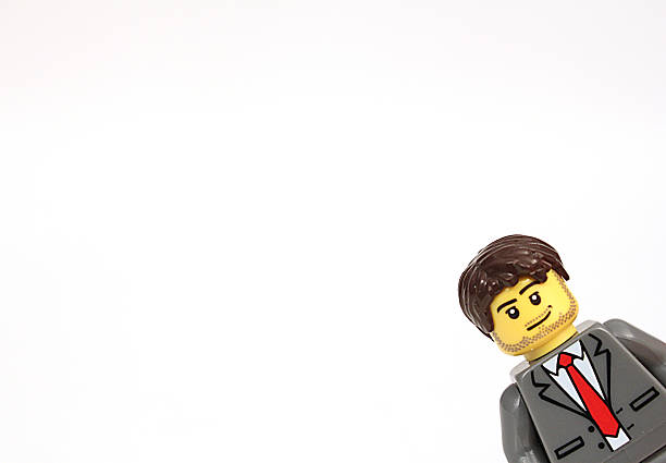 człowiek lego - figurine small plastic businessman zdjęcia i obrazy z banku zdjęć