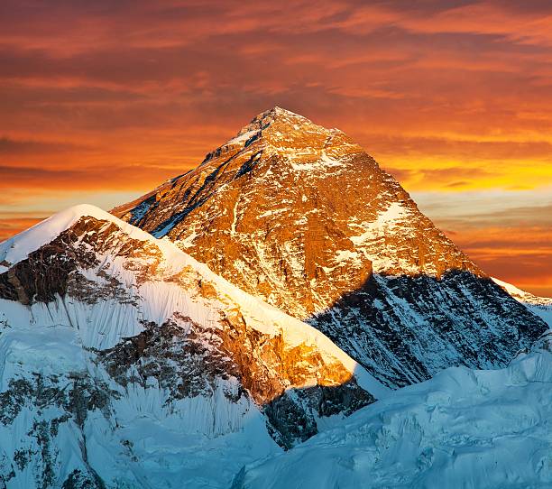 istock Mount Everest from Kala Patthar with beautiful clouds 472970454