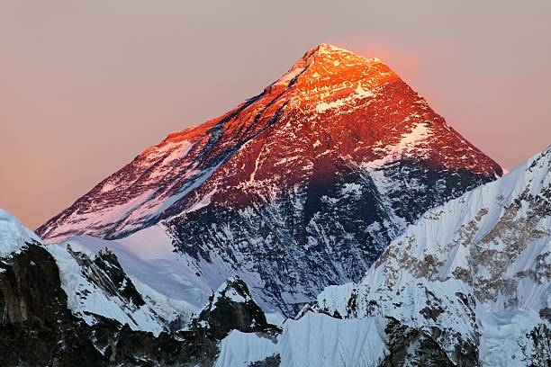 istock Evening view of Mount Everest from gokyo valley 472970474