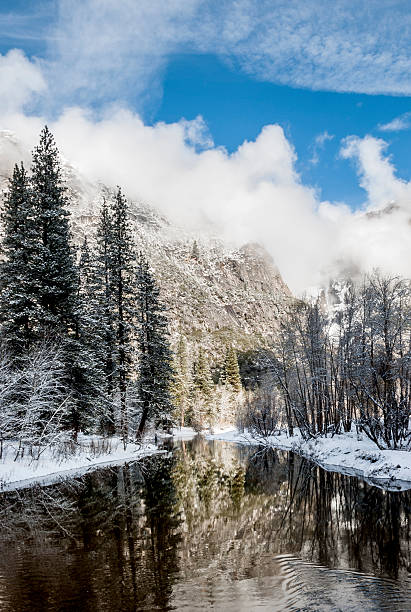istock Winter Stream in the Mountains 472973378