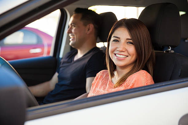 istock Woman driving with a friend 472984388