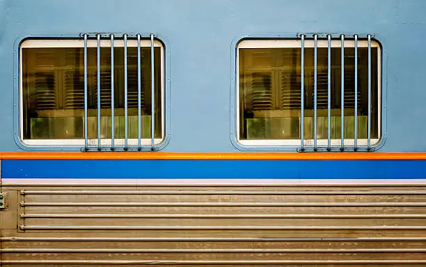 Photo of train windows