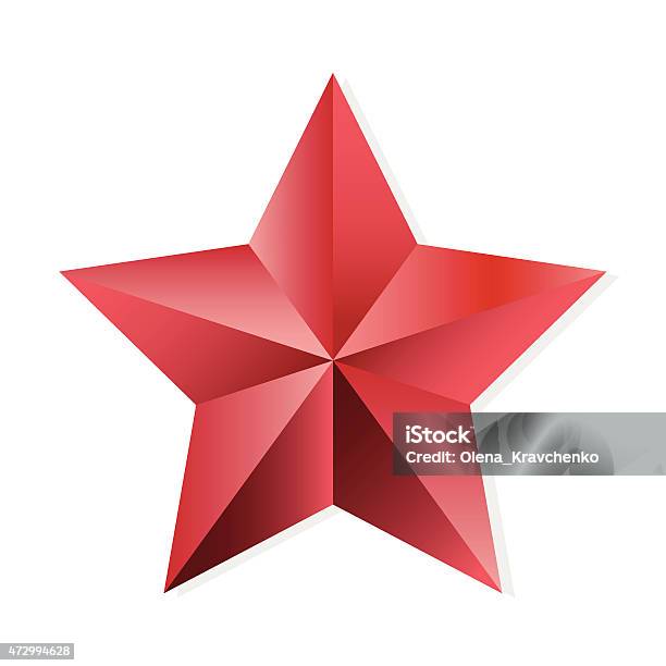 Star Ruby Vector Isolated Object Stock Illustration - Download Image Now - Art Deco, Award, Beauty