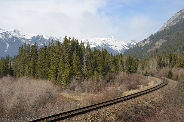 istock Rail Tracks through Banff National Park 472997674