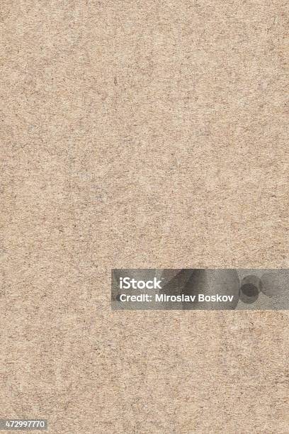 Beige Recycled Paper Coarse Grunge Texture Stock Photo - Download Image Now - 2015, Abstract, Art And Craft