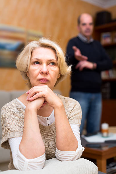 istock Senior couple having a conflict 473006766