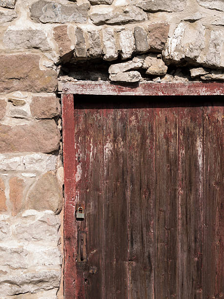 istock derelict old building door,Derbyshire,britain 473009976