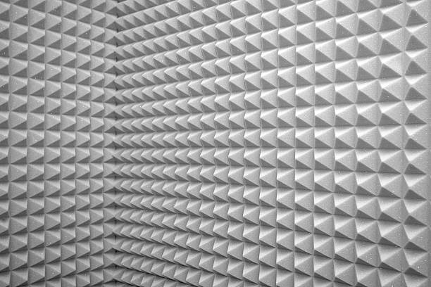 fundo abstrato cinzento - insonorizado imagens e fotografias de stock