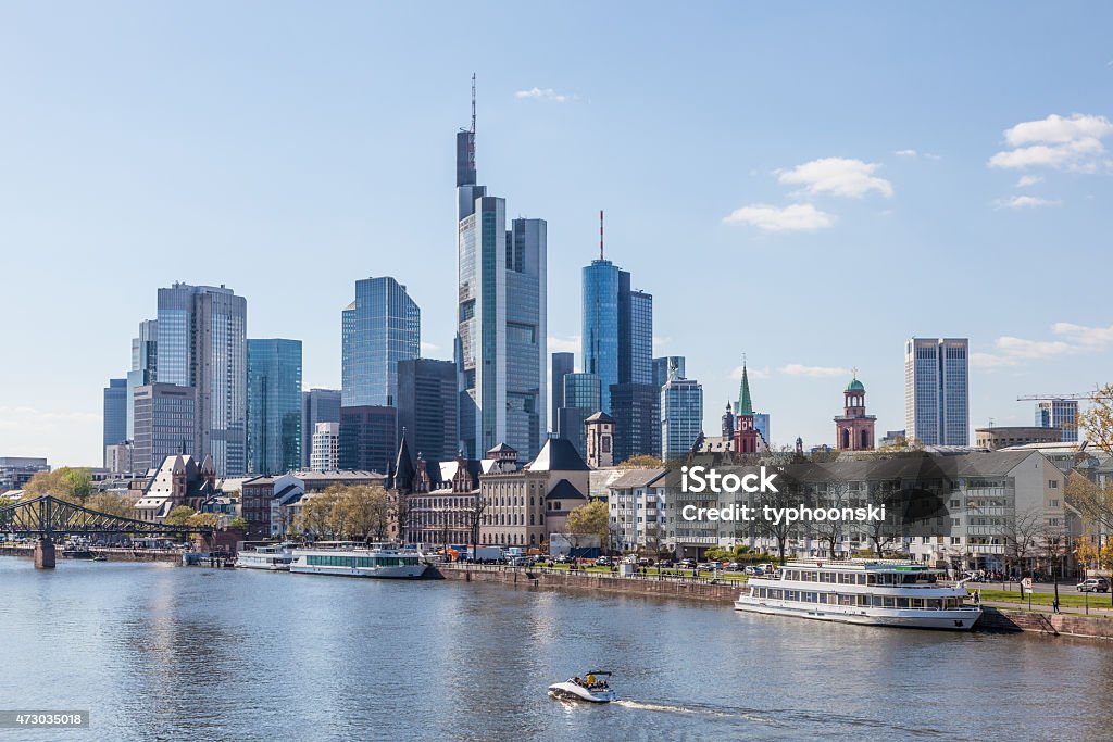 Frankfurter skyline der Innenstadt - Lizenzfrei Frankfurt am Main Stock-Foto Frankfurter skyline der Innenstadt - Lizenzfrei Frankfurt am Main Stock-Foto