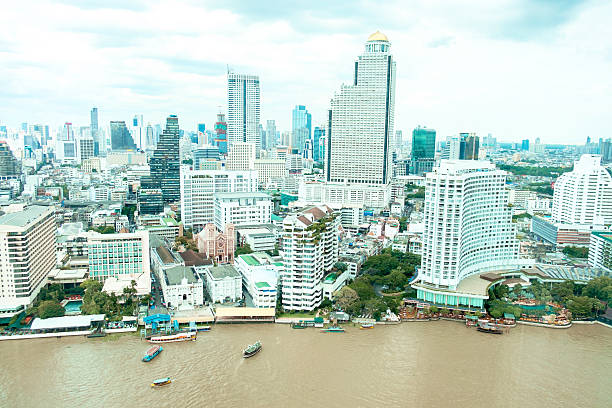 istock Cityscape Building in Thailand,Landscape view 473042864