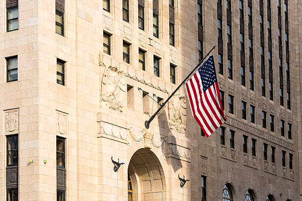 istock US Flag on Landmark Office Building in Downtown Columbus Ohio 473045998