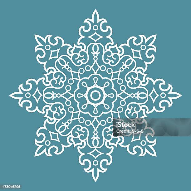 Arabesque Rond Round Arabesque Pattern Stock Illustration - Download Image Now - 2015 ...