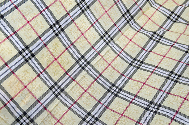 istock checkered seamless fabric background. tartan 473049038