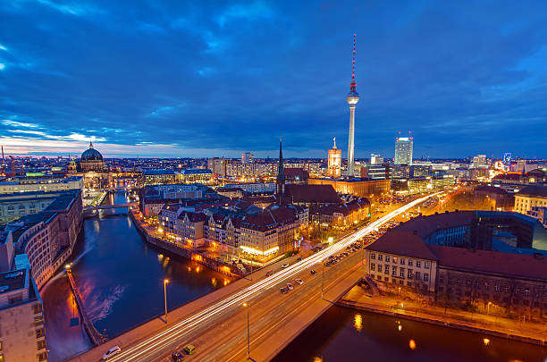 istock The center of Berlin at night 473049308