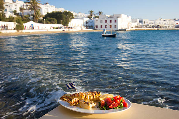 istock Calamari in Mykonos Town, Greece 473051640