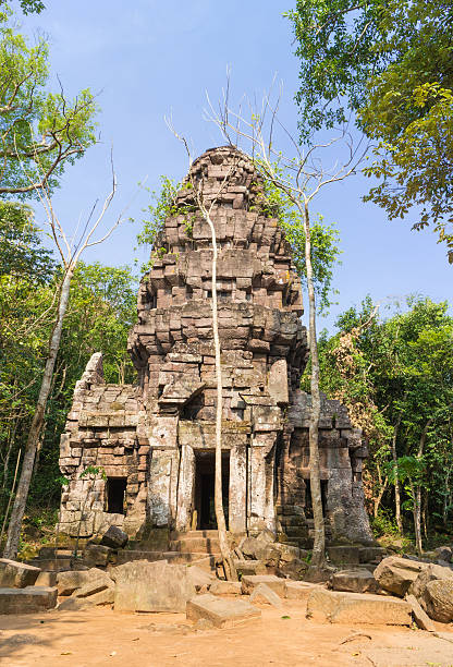 istock Hindu sanctuary situated name Ta Krabey stone castle 473055050