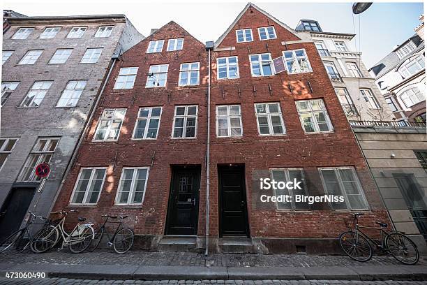 Old Building In Central Copenhagen Denmark Stock Photo - Download Image Now - 17th Century, 2015, Built Structure