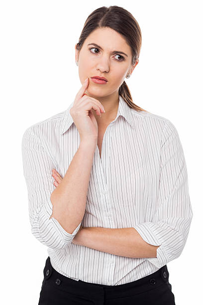 istock Lady concerned about her business growth 473063640