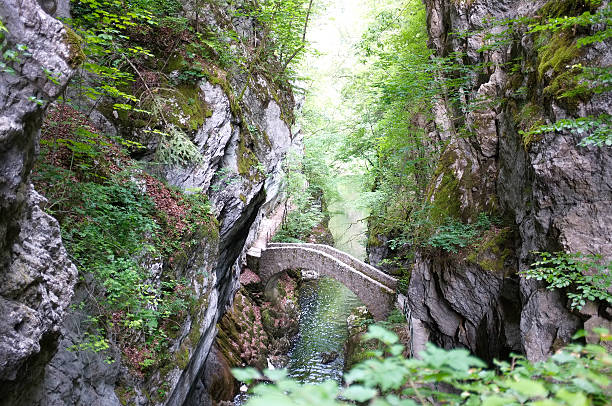 The Areuse Gorge and River are located int he Swiss Jura - Canton of Neuchatel, between Noiraigue and Boudry.
