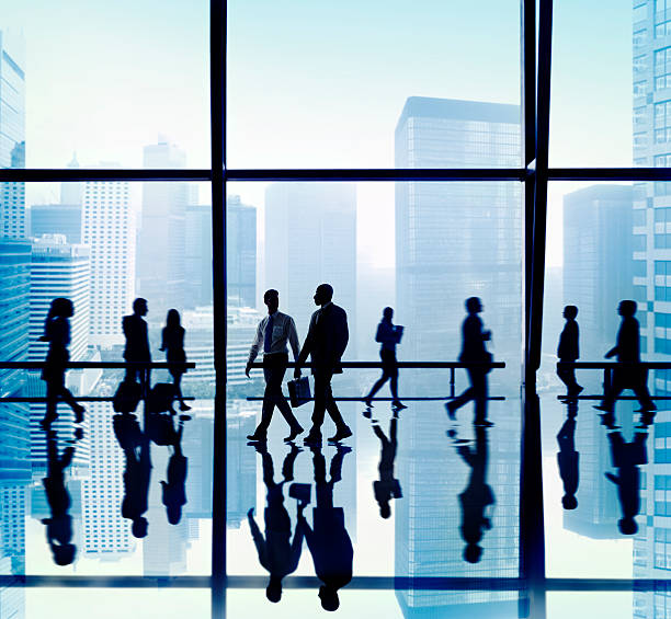 istock Business People Walking in the Office 473064366