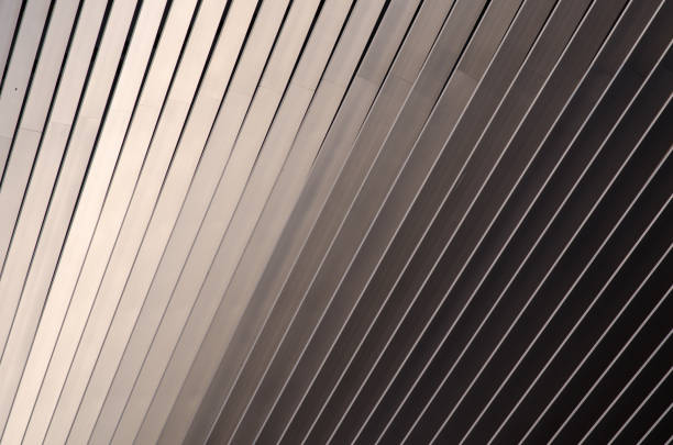 istock Detail of pattern metal facade for background 473066900