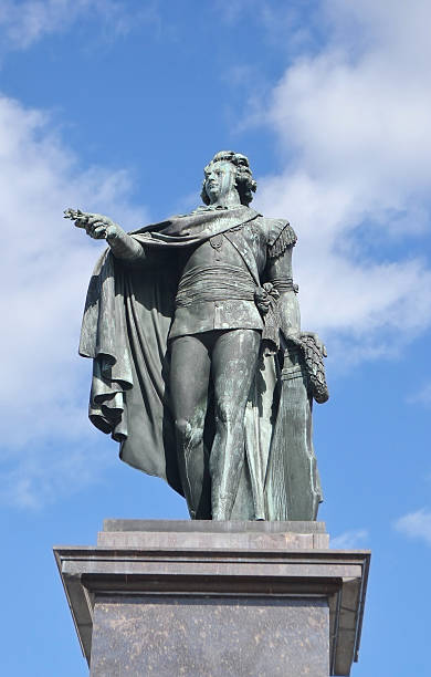istock Bronze statue of the king Gustaf 3. 473074134
