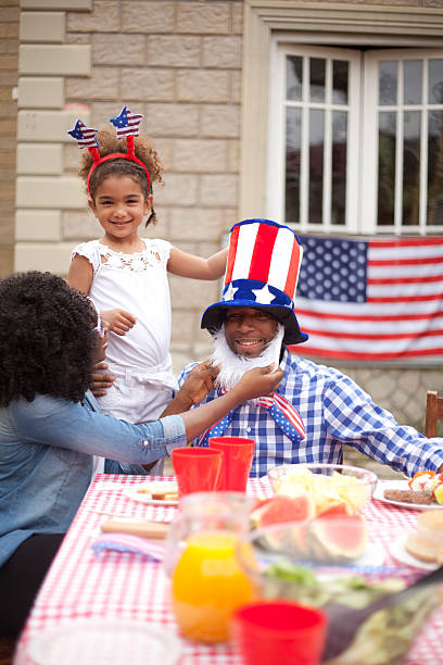 istock Family on Independence Day 473082388