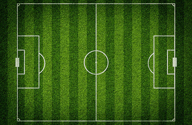 istock Football stadium with gates 473085298