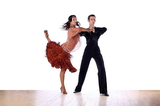 istock Latino dancers in ballroom 473089434