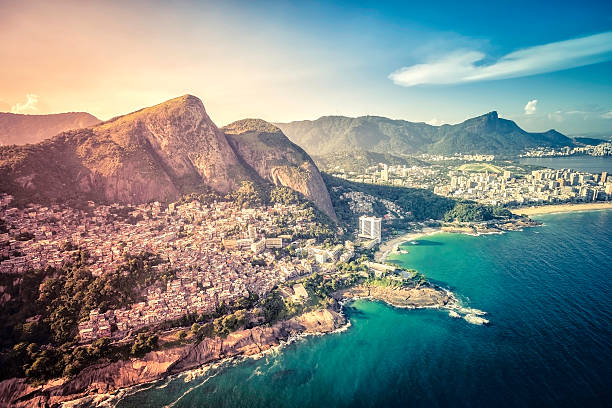 istock Aerial view of Favela Vigidal on the slopes 473089856