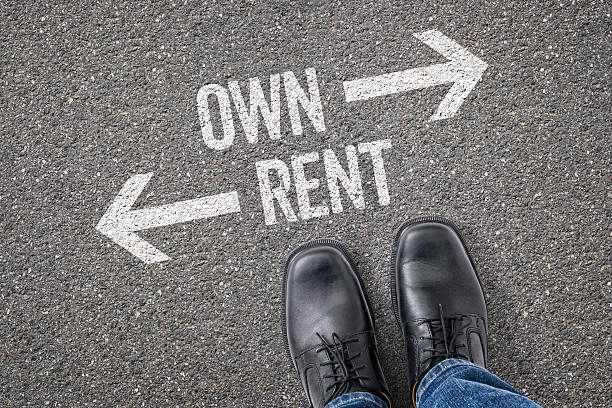 istock Decision at a crossroad - Own or Rent 473090474