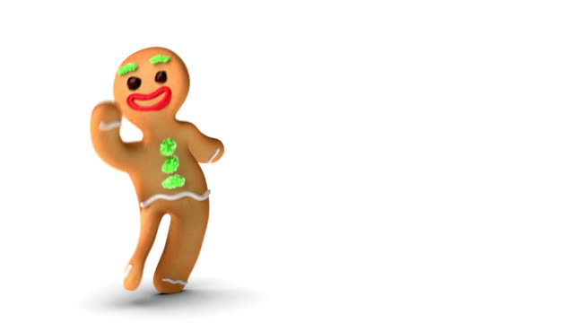 Gingerbread Man is Dancing Gently