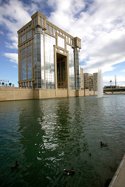 istock architecture the Antigone area Montpellier,Languedoc,Franc 473123558