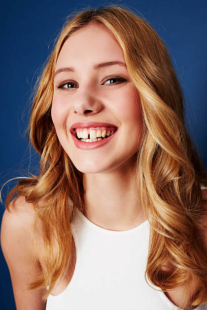 istock Happy woman portrait 473123888